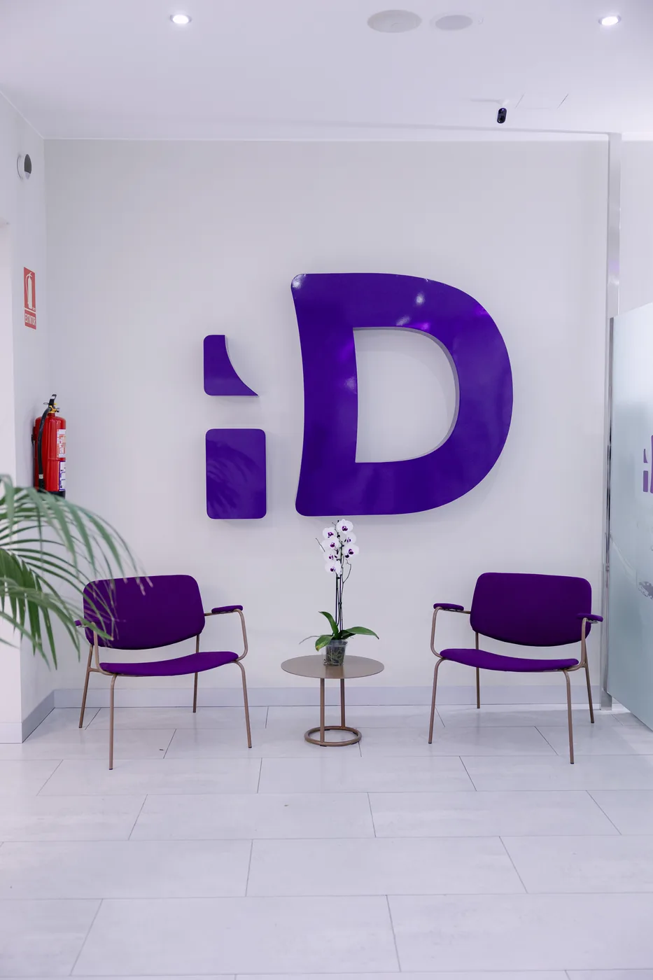 Sala de espera iD Ortodoncia